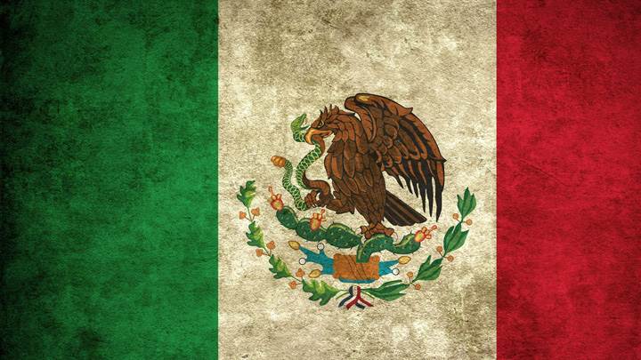 Artistic Mexico Flag